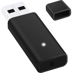 QIQIAZI Adaptateur sans fil pour manette Xbox One compatible avec PC Windows 10, récepteur de jeu sans fil USB pour PC, ordinateurs portables et tablettes (Zhanjiangshihaochengshangmaoyouxiangongsi, neuf)