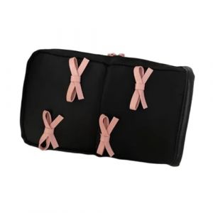 LeeQinersw Sac de maquillage Brush Makeup Case pratique de rangement pratique Sac de cosm&eacute;tique Sac de toilette Pouche pour femmes Picnic Backpacking Home (LeeQiner, neuf)