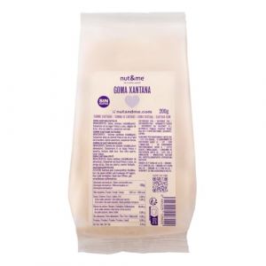 Gomme xanthane 200 gr nut&me | Epaississant alimentaire | Stabilisateur naturel | C&eacute;to | Sans gluten, sans lactose, sans additif | Sans OGM | Faible en glucides | Vegan (nut & me, neuf)