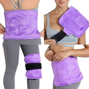 REVIX Blocs de glace r&eacute;utilisables pour soulager les douleurs dorsales - Poche froide en gel pour &eacute;paules, bas du dos, cuisse et bras (Easinglife EU, neuf)