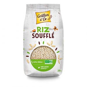 Epicerie Grillon d'or - Riz soufflé 200g - Vendu par unité (Ma Biotique, neuf)