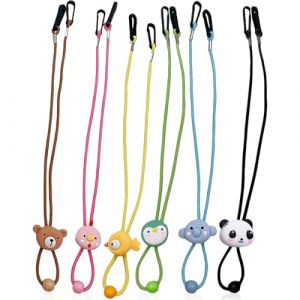 ZEXOWIJ 6 Pi&egrave;ces Cordon Lunettes Enfant, Cordon Lunettes pour Garcon Fille, Corde de Lunettes R&eacute;glable Universel vec Crochets Clip Cordon Masque, Lunettes de Soleil Cordon et Lunettes Sport (MIN  CHUNSHENG UK SHOP, neuf)