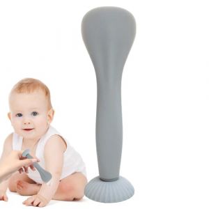 Applicateur de crème pour couches, spatule pour pâte à fesses, Applicateur de pâte à fesses en silicone souple, brosse à crème pour couches, Spatule flexible pour pâte à couches, spatule pour fesses d (kaitmain, neuf)