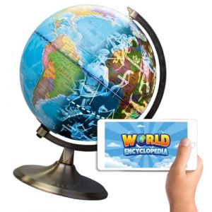 BIG MINDS - Globe Terrestre Interactif En Anglais | Globe Terrestre Lumineux Avec Application | Mappemonde Mode Nuit Et Jour | Cadeau Garçon 8 Ans (Toytown Europe, neuf)