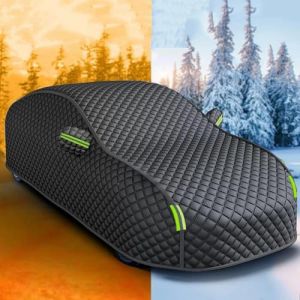 B&acirc;che Voiture Ext&eacute;rieur Anti Gr&ecirc;le pour Ford Focus (MK4) 2018-2025,Housse Protection Anti-gr&ecirc;le Totale Contre Les Intemp&eacute;ries Contre Pluie Soleil Poussi&egrave;re Coton &eacute;pais (Han hao Electronics, neuf)