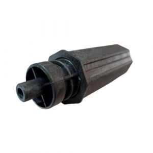 IdeaGenesis - Contera T&eacute;lescopique avec chevron pour volet roulant - Capsule de volet roulant pour axe 40mm - Pi&egrave;ces de rechange pour volet (T&eacute;l&eacute;scopique avec chevron, Axe 40mm) (StockBase, neuf)