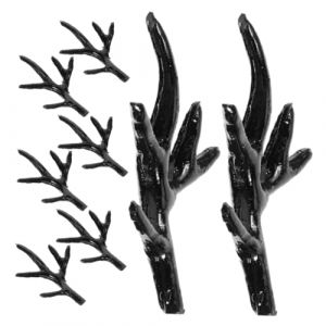 Homoyoyo 4paires Corne De Cerf Simulée Noël Bandeau Accessoire Cheveux Diy Décoration Corne Cerf Cosplay Bricolage Cheveux Fête (meRIoy, neuf)