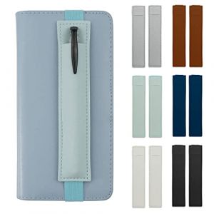 12 Pi&egrave;ces Porte-Stylo avec Bande &Eacute;lastique, Porte-Stylo de Journal, Porte-stylo Boucle, &Eacute;tui Stylo Cuir, Porte Stylo Agenda, &Eacute;tui &agrave; Stylo &eacute;lastique pour Les Agendas, Carnets, Calendriers (hangzhouzhongkeshangdian, neuf)