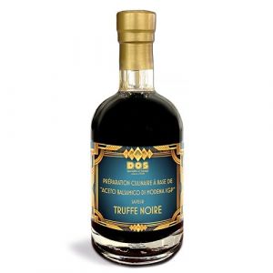 Préparation Culinaire À Base De Vinaigre Balsamique De Modène “Aceto Balsamico Di Modena Igp” Saveur Truffe Noire | Aromatisé à la véritable truffe noire (Tuber Melanosporum Vitt.) | DOS Tartufi (D.O.S. Srl, neuf)
