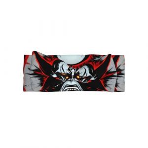 Bandeau &eacute;lastique pour b&eacute;b&eacute; avec imprim&eacute; fant&ocirc;me mal&eacute;fique rouge et noir &ndash; Bandeau &eacute;lastique super doux, adapt&eacute; pour les nouveau-n&eacute;s, les f&ecirc;tes, les s&eacute;ances photo et le port quotidien (yuefuyibaihuo, neuf)