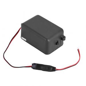 Pompe à Air à Continue Pompe à Air D'aquarium D'ozone DC12v en Matériau ABS pour Accessoires de Générateur D'ozone (Looeisp-EU, neuf)