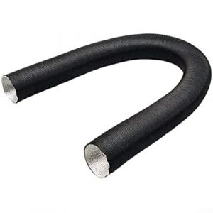 ZiStarlilife Conduit de Chauffage en Feuille 60mm de Diam&egrave;tre Tuyau d'Admission d'Air Extensible en Aluminium, Pour Chauffage Auxiliaire Ignifuge Antichoc Tuyau Flexible Pour Chauffages &agrave; Air Diesel (LiLiNiNiii, neuf)