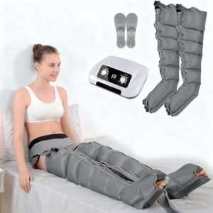 Bottes Cryoth&eacute;rapie | Pressoth&eacute;rapie Lymphatique | Pressoth&eacute;rapie Jambes Et Ventre | Masseur Jambes Drainage Lymphatique | Appareil Pressoth&eacute;rapie (Pack Combin&eacute; En Option) (Mei Ma-DE Sao Wo cplm, neuf)