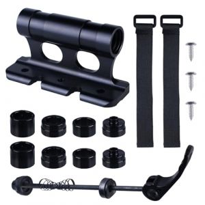 Supports De Fourche De Vélo, Support De Fourche pour Vélo, Support Velo Voiture en Alliage D'aluminium Pince De Fixation pour Fourche Avant De Vélo De Montagne pour VTT, Voiture, Bike (Noir) (annakojisu, neuf)