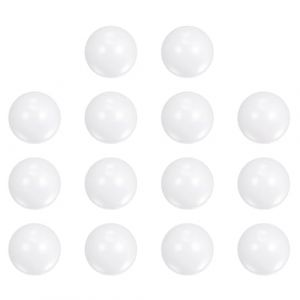 QUARKZMAN 14Pcs Billes en C&eacute;ramique de 6 mm de Diam&egrave;tre en Oxyde de Zirconium ZrO2, Billes Solides de Pr&eacute;cision G10, Blanches (QUARKZMAN, neuf)