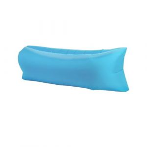 Hiseng Canapé Gonflable Camping Exterieur Hamac Gonflable Fauteuil Gonflable Portable Gonflable Transat Gonflable pour Plage Voyager Randonnée Parties de Piscine Jardin (Bleu,200x70cm) (Hiseng, neuf)
