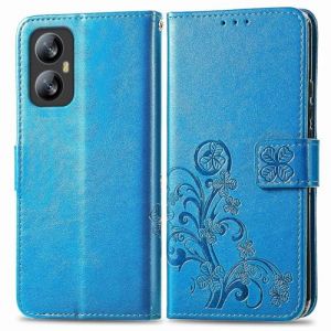 RankOne Coque en Cuir pour Smartphone, Compatible with Blackview A52 Pro (6.5" inches), &Eacute;tui Portefeuille avec 3 Emplacements pour Cartes 1 Poche &agrave; Monnaie - Bleu (Rankone, neuf)