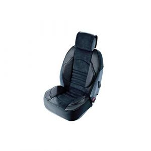 Couvre siege Avant Grand Confort pour Trafic II Camionnette (2007/08-2017/12), 1 Pièce, GRIS ANTHRACITE (AD-TAPIS-AUTO (free), neuf)