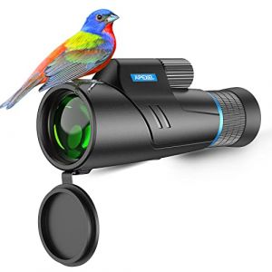 APEXEL 10-20X50 Optique T&eacute;lescope Monoculaire pour Adultes, HD Telescope Monoculaire Puissant avec Prisme BAK4 et FMC pour Wildlife Bird Watching Voyage Chasse (APEXEL FR, neuf)