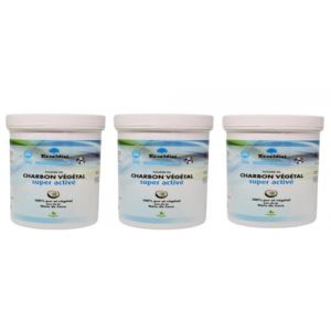 Charbon Végétal Super Activé – Poudre 100% issu de Coques de Noix de Coco – Pot XXL 200 g – Format Économique - Made in France by Exceldiet Pharma & 3 pots de 200 gr (EXCELDIET PHARMA, neuf)