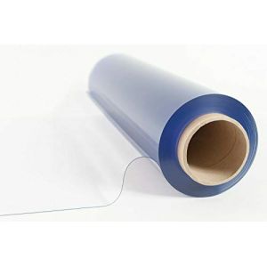 Bâche de Camion, bâche PVC Transparente, 0,5 mm/0,8 mm, Film pour fenêtre (0,8mm, 1,4m x 4m, sans Oeillets) (ANKO Planen GmbH, neuf)