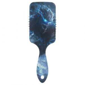 Blue Flash Tech Ape Warrior Jolie brosse &agrave; cheveux pour cuir chevelu avec poign&eacute;e ergonomique pour cheveux fins (GuiMinG, neuf)
