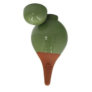 Ollas Lutton Olla Terre Cuite &agrave; Planter 40cl| Arrosage Autonome pour Plantes d'interrieur Ecologique & Economique | Syst&egrave;me d'Irrigation Naturel | Autonomie 3 Jours | Ollas Sabeur Pistache (Poterie Lutton - Poterie d'Irrigation - Ollas, neuf)