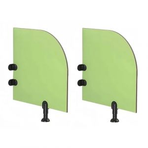 Cloison D'urinoir De Dessin Anim&eacute; Pour Enfants, Cloison De Toilette Pour &eacute;cran D'urinoir, S&eacute;parateur D'urinoir De Confidentialit&eacute;, &eacute;paisseur 12 Mm, Pour &eacute;col (2 pi&egrave;ces, vert, 60&times;60cm（23.6&times;23.6in）) (ZHWFDC, neuf)