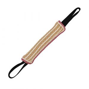 Uteruik - Jouet de dressage pour chien avec 2 poign&eacute;es - Boudin &agrave; mordre de grande taille (30 cm) - Renforce le syst&egrave;me dentaire du chien (Uteruik, neuf)
