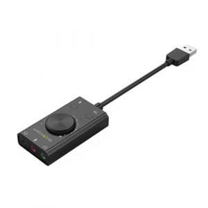 TerraTec AUREON Carte Son Externe USB 5.1 2 en 1 USB st&eacute;r&eacute;o avec contr&ocirc;le du Volume et contr&ocirc;le du Volume Plug & Play pour PC, Ordinateur Portable, Tablette, MacBook (AS-Discount, neuf)