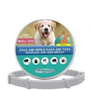 Tempotech Original ® Collier antiparasitaire Chien et Chat-8 Mois de Protection - Contre Les puces, tiques, moustiques, acariens et poux - Collier Vermifuge (38cm 4 Unités) (Tempotech, neuf)