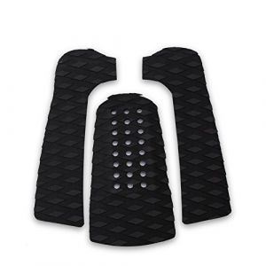 Pad Surf Grip,Pad Surf,Pad Surf,Surfboard Traction Pad Antid&eacute;rapant Traction Pad Tailpad Deck Grip Front Deck Pads Repment Pour La Planche De Surf Ou Le Skimboard(Noir) (Youluu-cd, neuf)