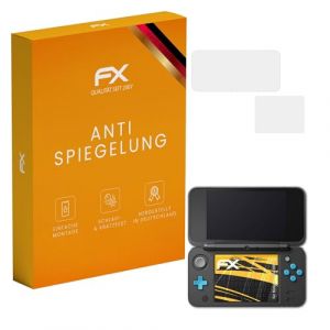 atFoliX Protecteur d'écran compatible avec Nintendo New 2DS XL Film Protection d'écran, antiréfléchissant et absorbant les chocs FX Film Protecteur (Set de 3) (@FoliX GmbH, neuf)