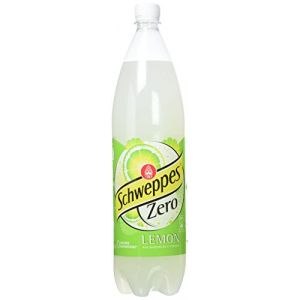 Schweppes Zero Citron Bouteille de 1,5 L - Lot de 3 (J&S France, neuf)