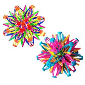 Balle Magique Expansive - Boule De Respiration Extensible Colorée, Boule De Respiration Boules Magique Extensible Jouet, Grande Boules Rétractable Et Transformable, Balle Lancer À La Main Extérieure (yusitaz, neuf)