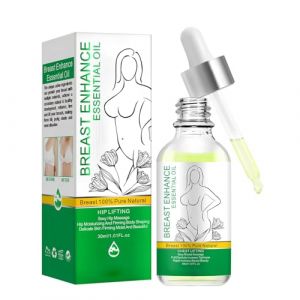 Huile de Massage pour Grossir la Poitrine, pour Augmenter et Raffermir la Poitrine, Huile d'Agrandissement du Bustier pour Avoir Plus de Volume, Pour des Courbes F&eacute;minines et un D&eacute;collet&eacute; Plus Plein (XIAGQ-EU, neuf)