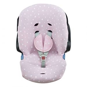 JYOKO KIDS Housse pour siège auto bébé en coton Compatible avec Cybex Aton Cloud-Q-M-2-4-5 (ATON 2, Pink Sparkles) (JYOKO, neuf)