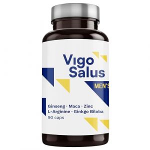TESTOSTERONE HOMME Booster - Puissant + Endurance + Énergie + Musculation - Maca,Tribulus, Ginseng, L Arginine, Ginkgo Biloba, et Zinc - Haute Dose + Vigueur + Libido - Vigosalus 90 Capsules (DR8 MARKETS, neuf)