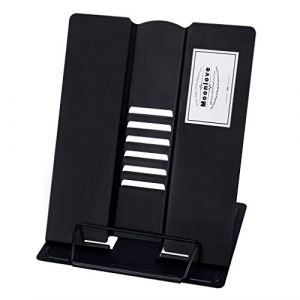 Support de lecture en métal Porte-copie chevalet Lutrin Support de livre Magazine Holder Porte-Livre de Recette (YJZQ, neuf)