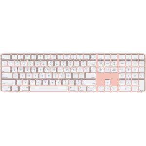 2021 Apple Magic Keyboard avec Touch ID et pav&eacute; num&eacute;rique (QWERTZ Allemand) Rose (Reconditionn&eacute;) (Plunc&trade; Tech Recycling, neuf)