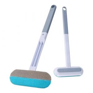 Balai À Poils D'Animaux | Râteau Réutilisable et Portable pour Tapis - Démêlant pour Animaux Domestiques sur Vêtements, Canapé, Meubles, Sol, Jardin, Moquette et Intérieur (yunfua, neuf)