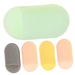 FRCOLOR 5 Pi&egrave;ces &Eacute;ponges Nettoyantes Pour Visage &Eacute;ponges D&eacute;maquillantes Portables &agrave; Maquillage Pour Exfolier Et Nettoyer (White Beach, neuf)