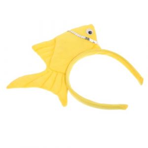 CRILSTYLEO 3 Pièces Cerceau De Cheveux Cosplay Halloween Pour Enfants Bandeau Animal Cosplay Déguisement D'animal Déguisement Enfant Accessoire Enfant Déguisement De Poisson Chapeaux Yellow (Yolena, neuf)