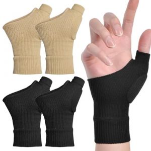 2 Paires Attelle Pouce Gauche Attelle Pouce Droit Orthese Pouce Attelle Poignet Droit Attelle Poignet Gauche avec Gel pour Soulager Les Douleurs du Poignet et des Articulations du Pouce de La Main (SARAH JAYNE LIMITED, neuf)