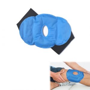 Poche de Glace pour Genou Réutilisable, Pack de Glace pour le Genou, Pack de Glace en Gel Chaud et Froid Réutilisable, pour Soulager la Douleur (Elliot  Ree, neuf)