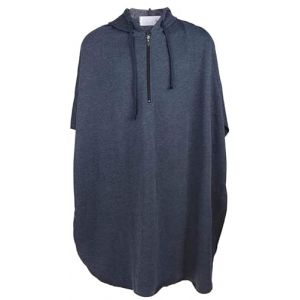 Couverture chaude pour fauteuil roulant &ndash; Cape d'hiver avec manches et poche, cape &agrave; capuche en polaire pour adultes &acirc;g&eacute;s (yilulvdeng, neuf)