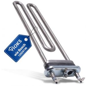 VIOKS Élément chauffant de rechange 230 V pour élément chauffant Bosch 12042284 & 12029196 & IRCA 8066440R – Thermoplongeur Siеmens Balay Constructa Maxx 6 Maxx 7 iQ100 VarioPerfect Logixx Avantixx (vioks-de, neuf)