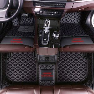 Jialuode Personnalisés Tapis de Sol Voiture pour Audi A3 A4 A5 A7 A8 S4 S6 S7 Q2 Q3 Q5 Q7 TT Tapis de Voiture à Tous Les Temps de la Voiture de la Voiture Noir (Gelingsi, neuf)