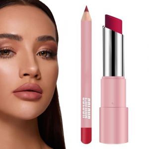 Moisturizer Lip Balm, Nourishing Lip Rouge, 4.13 Inches Lightweight Formula, Safe and Gentle Ingredients, Long Lasting Lipstick for Wife, Daughter, Sister, Friend, Girlfriend (Zhsangz, neuf)