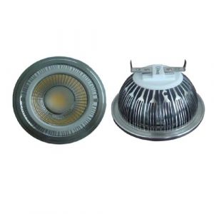 Fengyan Ampoules domestiques, Lot de 4 Spots LED COB AR111 G53/GU10 7 W DC12 V en Aluminium ES111(Warm White,G53 7W) (Fengyan store, neuf)